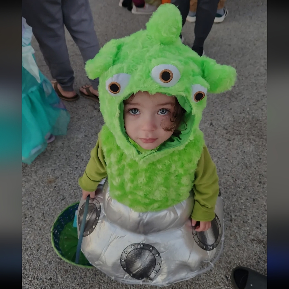 Light up alien Halloween costume 2t-3t